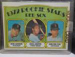 1972 Rookie Stars Red Socks baseball card
