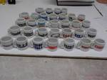 NFL collectors mugs ( 32 miniatures)