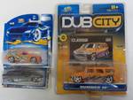 DUB CITY car and 2 Hot Wheels NEW in the package