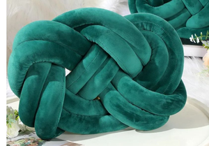 lot 2139 image: Knot Decorative Pillow - 14 in