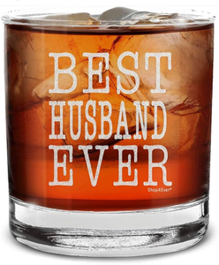 lot 2142 image: Best Husband Ever Gift Glass