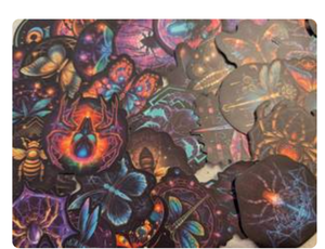 lot 2155 image: Dark Insect Stickers