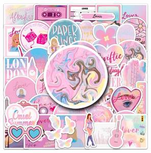 lot 2152 image: Taylor Swift Lover Mini Stickers