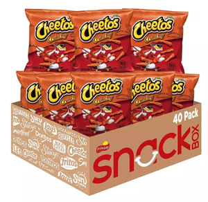 lot 2171 image: Cheetos Crunchy Snack Box - 40 ct