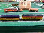 HO Scale Chessie System Train Engine Fully Functioning See Video