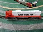 HO Scale Illinois Central Gulf Train Engine See Video Needs Work
