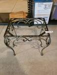 Wrought Iron Table No Glass