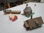 HO Scale Model Railroad Buildings/Structures