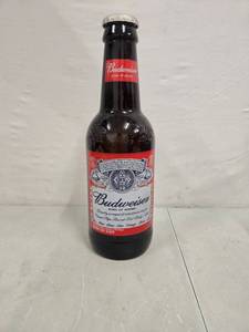 lot 3010 image: Budweiser brown collection bottle