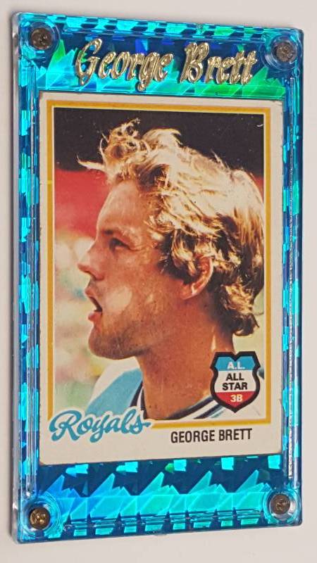 lot 1159 image: George Brett 1978 Topps #100 Kansas City Royals Baseball Card