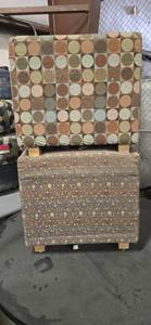 lot 12373 image: (2) Foot Cushions