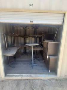 lot 12399 image: (2) Unit Full of Dining Hall Seating