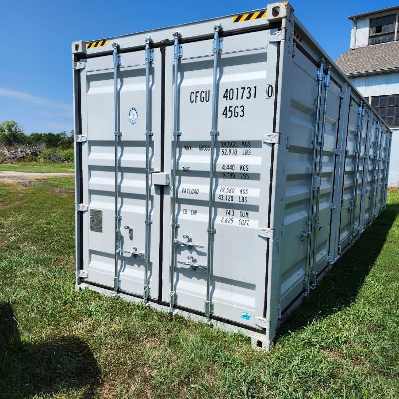 lot 1012 image: 2024 40 High Cube Storage Container, APPROX 102 TALL X 96 WIDE X 40 DEEP  AGT
