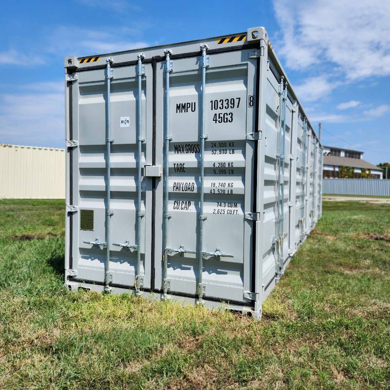 lot 7022 image: One Way Use 40 Storage Container Multi-door -4 Door  MMS