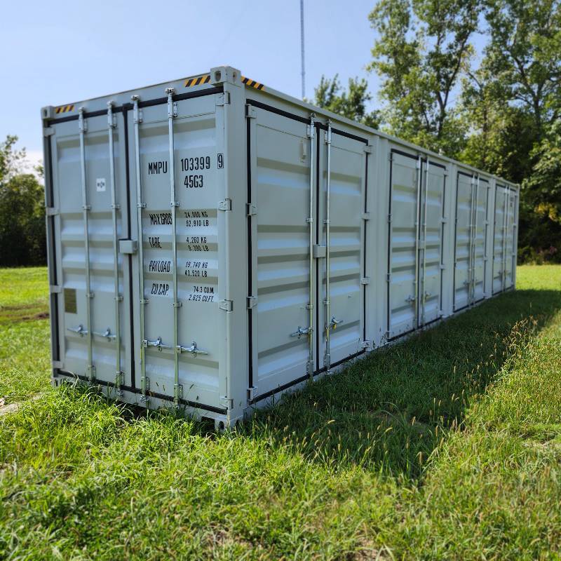 lot 3700 image: 2024 40 High Cube Storage Container, APPROX 102 TALL X 96 WIDE X 40 DEEP  MMS