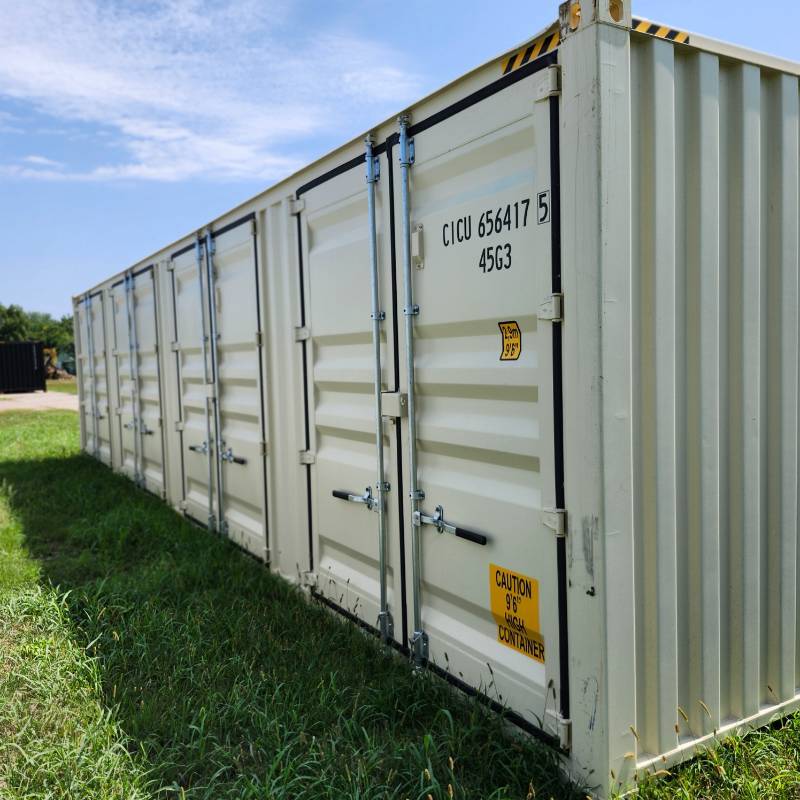 lot 7020 image: One Way Use 40 Storage Containe Multi-door -4 Door  JCT