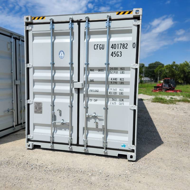 lot 1020 image: 2024 40 High Cube Storage Container, APPROX 102 TALL X 96 WIDE X 40 DEEP  AGT