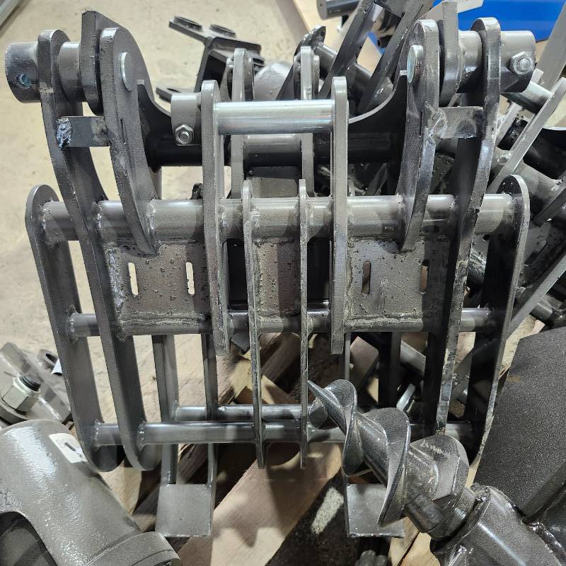 lot 8001 image: Unused 2024 MIVA Excavator Grapple  For 1-2 Ton Mini Excavator