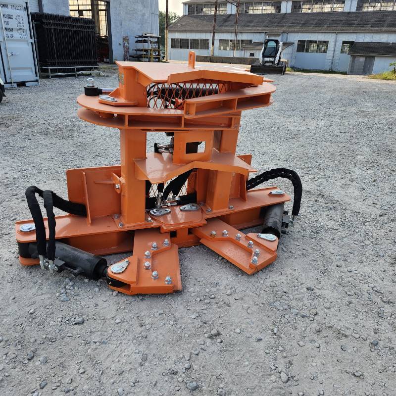 lot 1985 image: Unused 2024 Suihe  Greatbear Skid Steer Tree shear with Grapple&nbsp