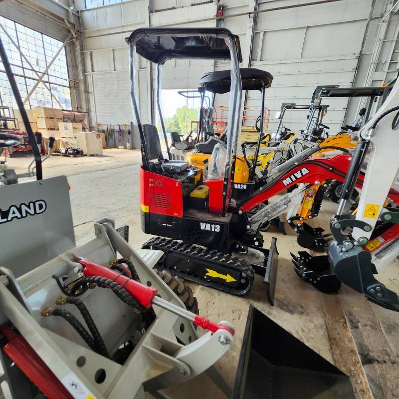 lot 7018 image: Unused 2024 VA13 MIVA 1 Ton Excavator