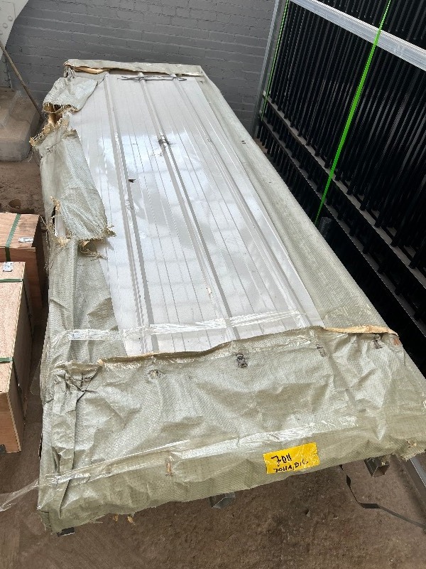 lot 7011B image: Unused SKLP Galvalume Steel Siding Roofing