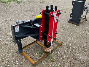 lot 3204C image: New 2024 Raytree Skid-Steer Post Pounder  RMSG29
