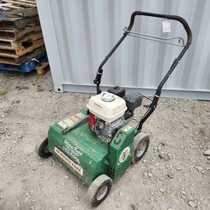 lot 594 image: Billy Goat PR550H Power Rake  Lawn Dethatcher