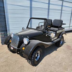 lot 528 image: New Go Kart Jeep Gr-5 150 cc, Chrome Wheels 475-Classic Look (Black) 485