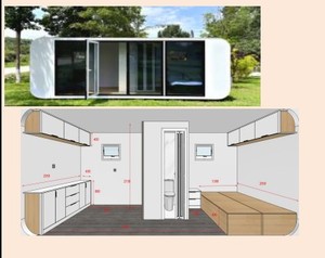 lot 752 image: Expandable Apple Cabin 20  Suihe