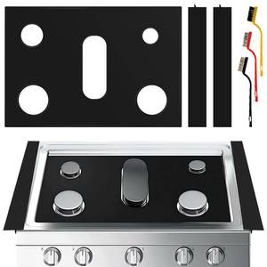 lot 18376 image: Stove Cover Gas Stove Top Burner Covers Protectors for Samsung Gas Range Stove Mat Protector Reusable,Oven Liners Mat Gas Range Protectors Covers,Non-Stick Washable Keep Stove Clean Stove Guard