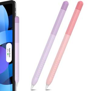 lot 18593 image: Delidigi Pencil Case Compatible with Apple Pencil Pro and Apple Pencil 2nd Generation Case, Gradient Color Case Sleeve Silicone Cover Accessories for Apple Pencil