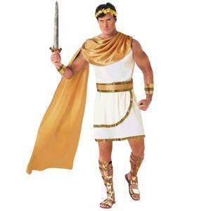 lot 18408 image: Morph - Greek God Costume Men - Toga Costume Men - Roman Costume Men - Zeus Costume Men - Mens Greek Costume - Greek toga 2XL