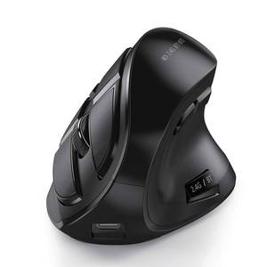 lot 18411 image: seenda Ergonomic Mouse, Wireless Vertical Mouse - Rechargeable Optical Mice for Multi-Purpose (BT 5.0  BT 3.0  USB Connection) Compatible with Apple Mac, Windows Computers - White