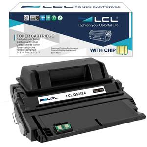 lot 18435 image: LCL Compatible Toner Cartridge Replacement for HP 42A 5942A Q5942A 4240 4240n 4250 4250n 4250tn 4250dtn 4250dtnsl 4350 4350n 4350tn 4350dtn 4350dtnsl (1-Pack Black)