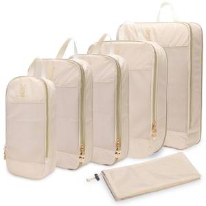 lot 18461 image: Expandable Compression Packing Cubes for Suitcases,6 Set Lightweight Compressible Travel Packing Organizer for Carry on Suitcase,Organizer Bags Set as Travel Essentials for Women