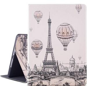 lot 18469 image: Ipad Air CaseIpad Air 2 CaseIpad 9.7 Inch Case 2017 2018,Vimorco Premium PU Leather Folio Smart Cover with Auto Wake SleepStandProtective for Apple iPad 6th  5th Gen, Eiffel Tower