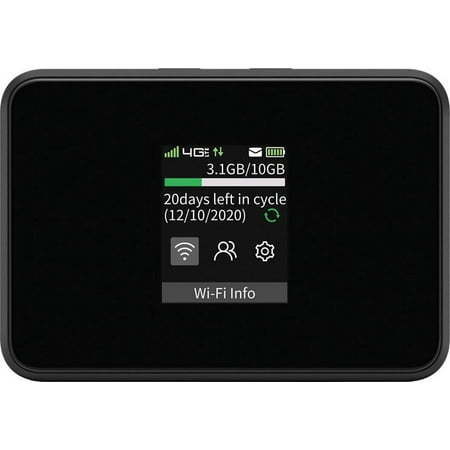 lot 20305 image: Verizon Airspeed 4G Black- Prepaid Hotspot