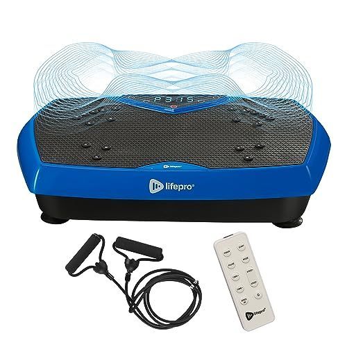 lot 42920 image: Lifepro Acupressure Vibration Plate Platform Exercise Machine, Burn More Calories & Alleviate Back & Joint Pain at Home with a Whole Body Vibration Plate Exercise Machine Lymphatic Drainage Stimulator