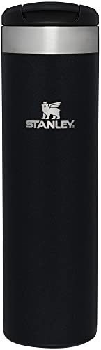 lot 97175 image: Stanley AeroLight Transit Bottle, Vacuum Insulated Tumbler for Coffee, Tea and Drinks with Ultra-Light Stainless Steel 20oz - Dent on Side