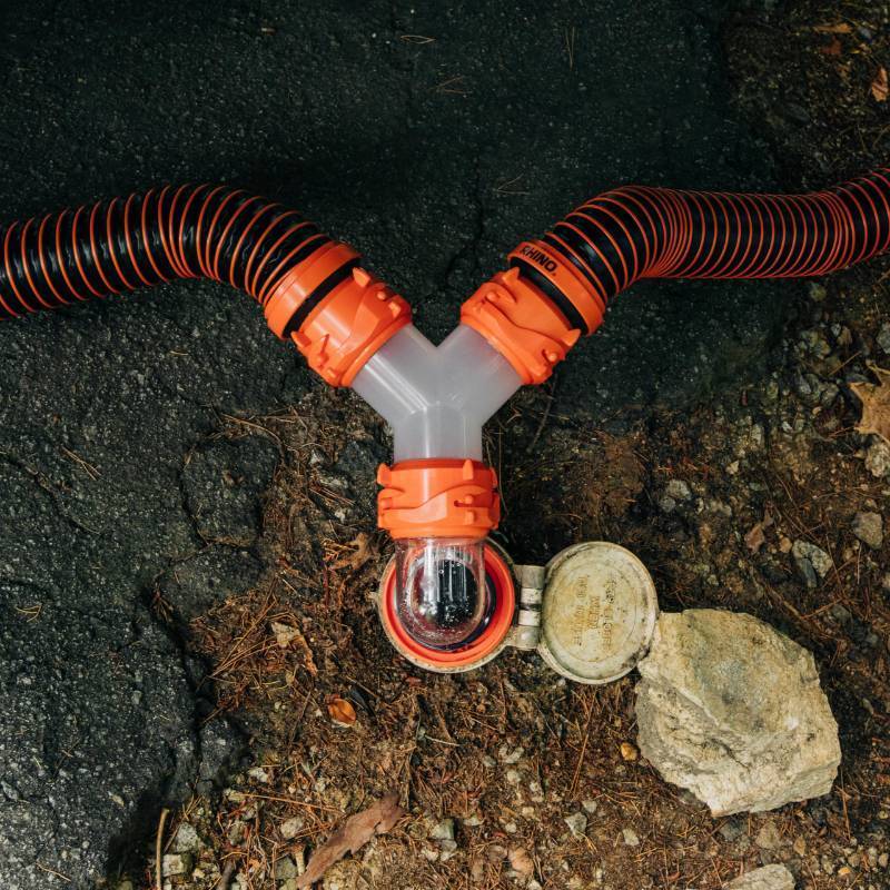 lot 97538 image: Camco RhinoEXTREME 20�� CamperRV Sewer Hose