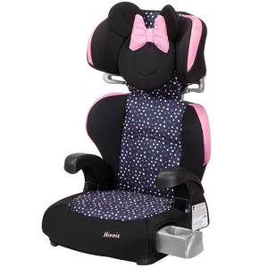 lot 64221 image: Disney Baby Pronto Belt-Positioning Booster Car Seat Minnie Dot Party