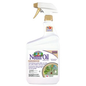 lot 63490 image: Captain Jacks 32 oz Neem Oil Ready-to-Use Spray for Insect, Fungus and Mite Control APPEARS USED