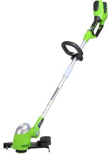 lot 63793 image: Greenworks 40V 13 String Trimmer  Edger, Battery and Charger Not Included - Retail $86.27