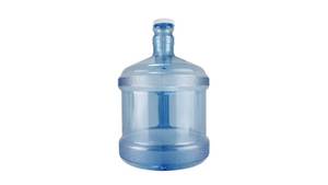 lot 63796 image: New Wave Enviro Polycarbonate Water Bottle, 2-Gallon, Screw Top Cap with Integrated Handle for Easy Carrying, Built for Durability, Blue