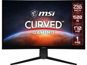 lot 63807 image: MSI 24 180 Hz VA FHD Gaming Monitor 1920 x 1080 85% Adobe RGB  81% DCI-P3  108% sRGB G2422C - Retail $169.99