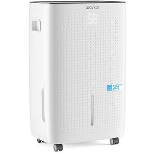lot 63931 image: Waykar 150 Pints 7,000 Sq. Ft ENERGY STAR Most Efficient Dehumidifier with Drain Hose for Commercial and Industrial Large Rooms, Home, Warehouses, Storages, Basements and Bedroom (JD026CE-150) - Retail $429.99