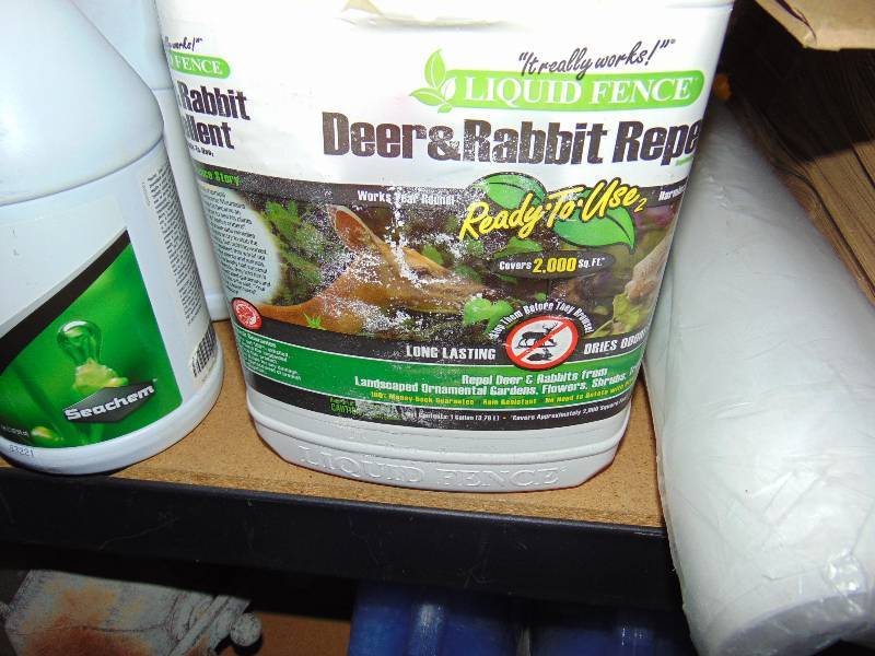 lot 1055 image: (4) gallon size bottles Invisible Fence Deer and Rabbit Repellent, ready to use