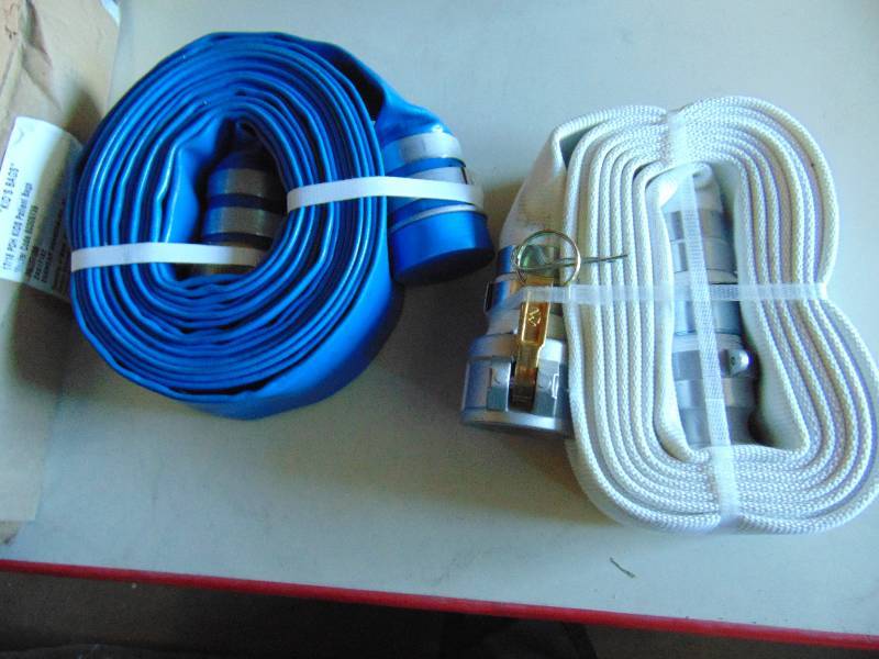 lot 1107 image: (2) ct. lot small Fire Hoses, 2 x approx 20