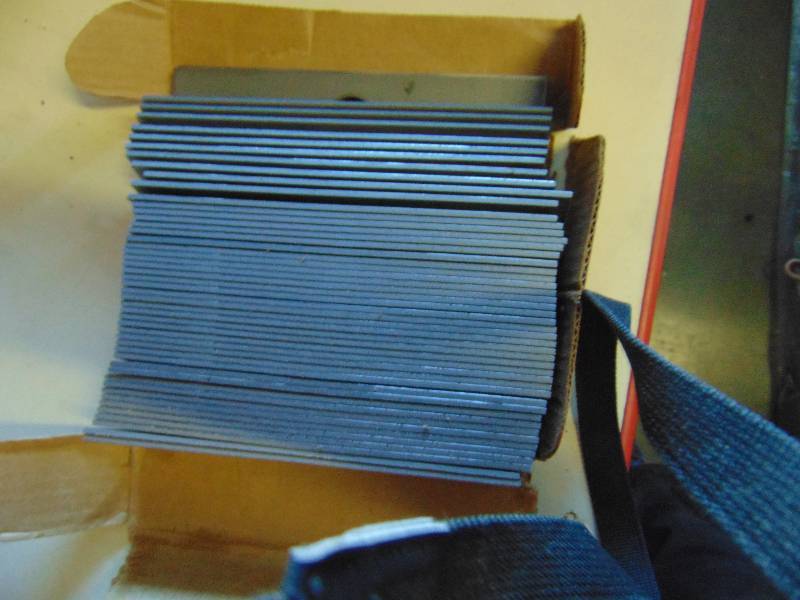 lot 1129 image: (1) box Stens Edger blades, 2 x 8 w 1 center hole