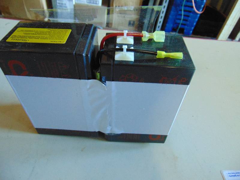 lot 1136 image: (1) pair Tripp-Lite Replacement Battery Cartridge RBC92-2U